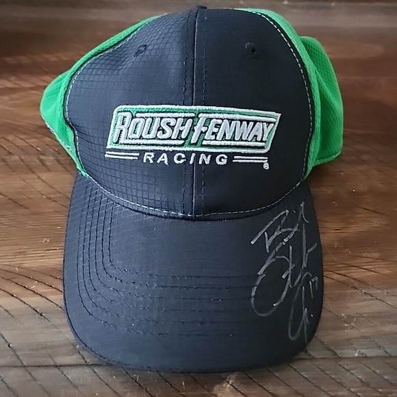 Nascar Other - NASCAR Roush Fenway Racing Hat Autographed #17